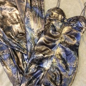 Junior Spaghetti Strap Mermaid Prom Dress